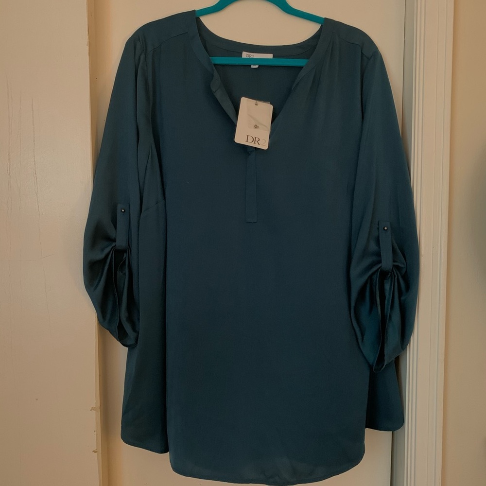 NWT Deep Teal Blouse